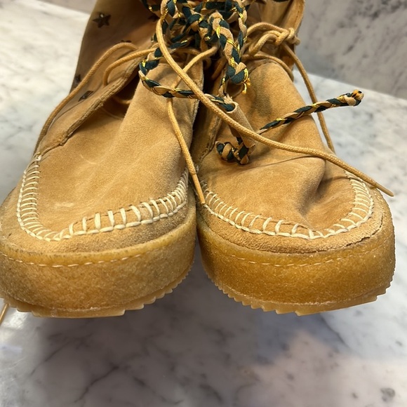 Free People x Laidback London Argo Stars Lave Up Boots Size 38 EU / 7 US - Picture 13 of 14
